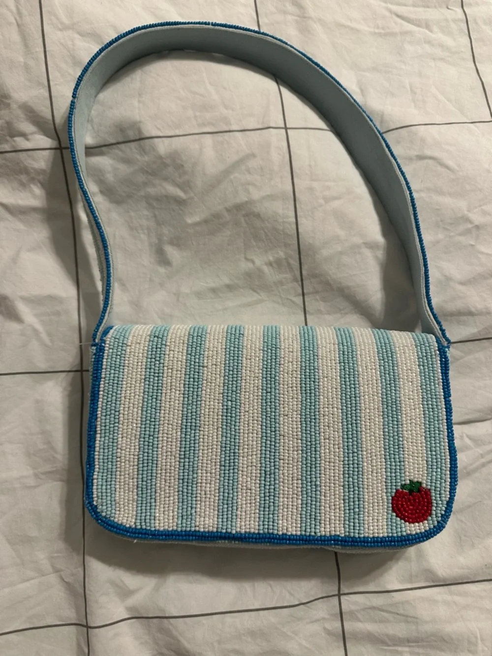 NWT Anthropologie Fiona Beaded Bag: Food & Drink Edition Bon Appetit - Picture 4 of 6